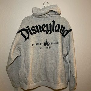 Disneyland zip up hoodie L